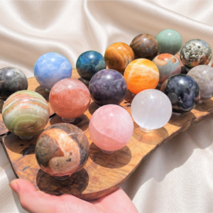 Crystal Globe for Reiki Healing, Element Grid, Vastu Correction and Crystal Healing